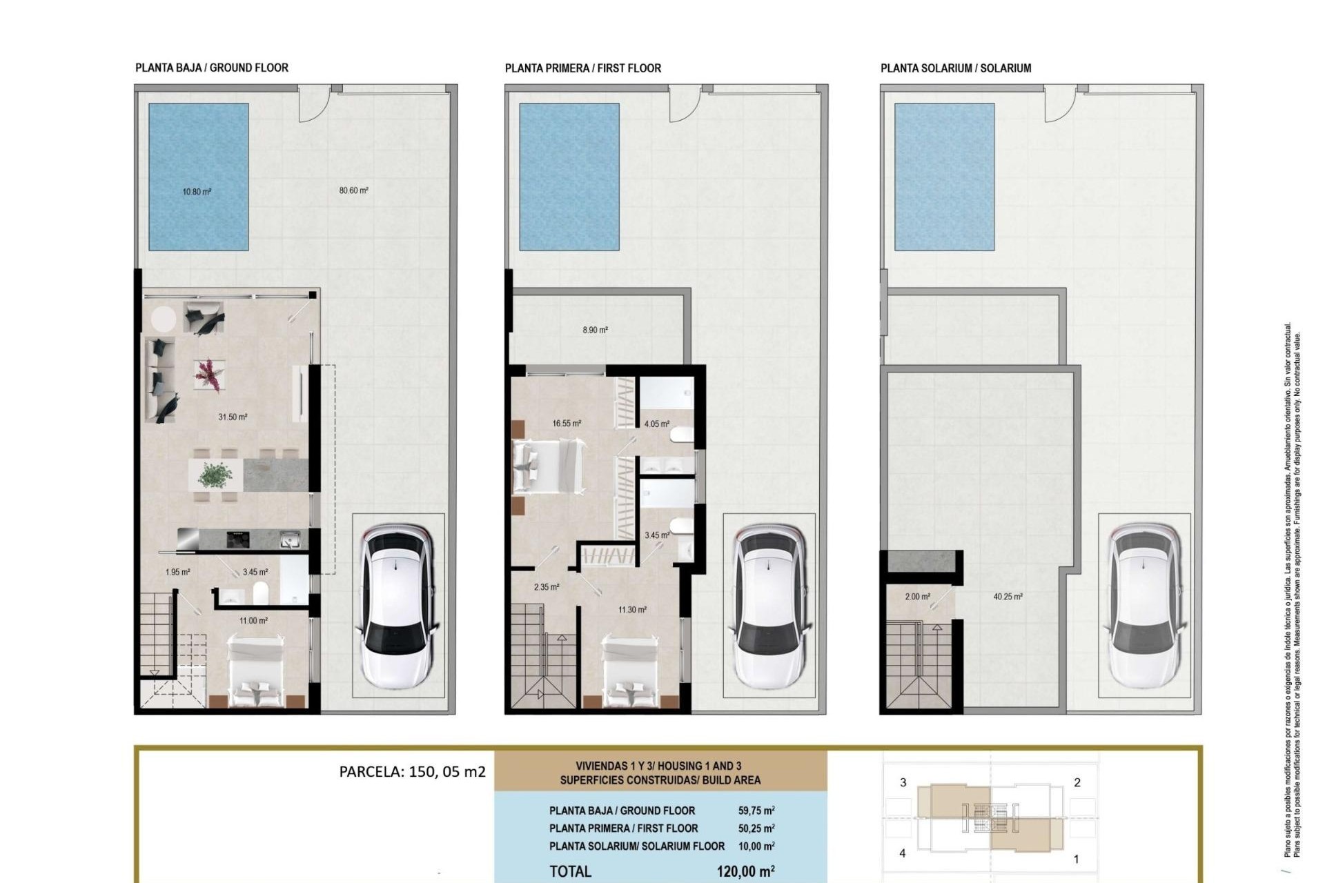 Obra nueva - Adosado - San Javier - pueblo