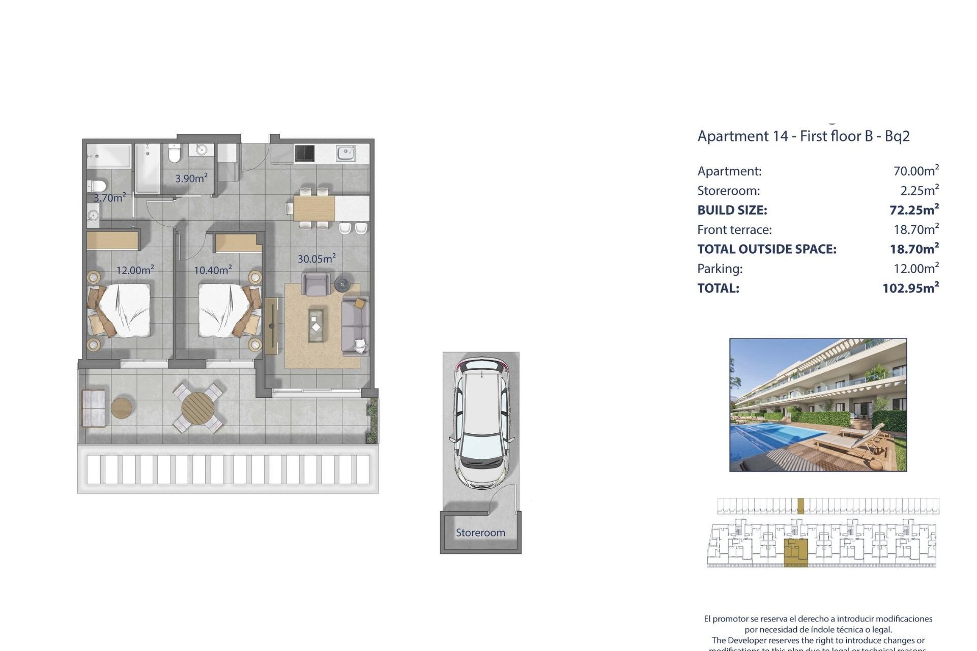 Obra nueva - Apartment - Los Alcazares - Los Narejos