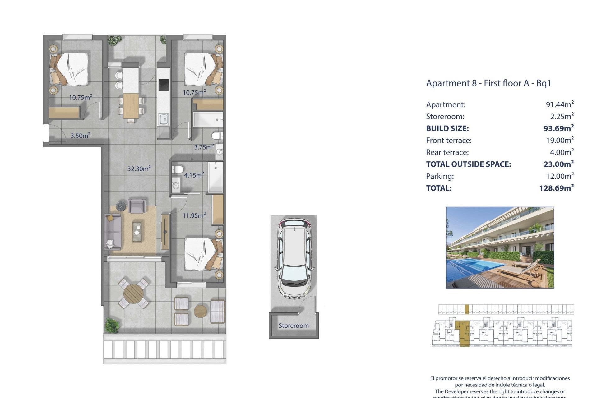 Obra nueva - Apartment - Los Alcazares - Los Narejos