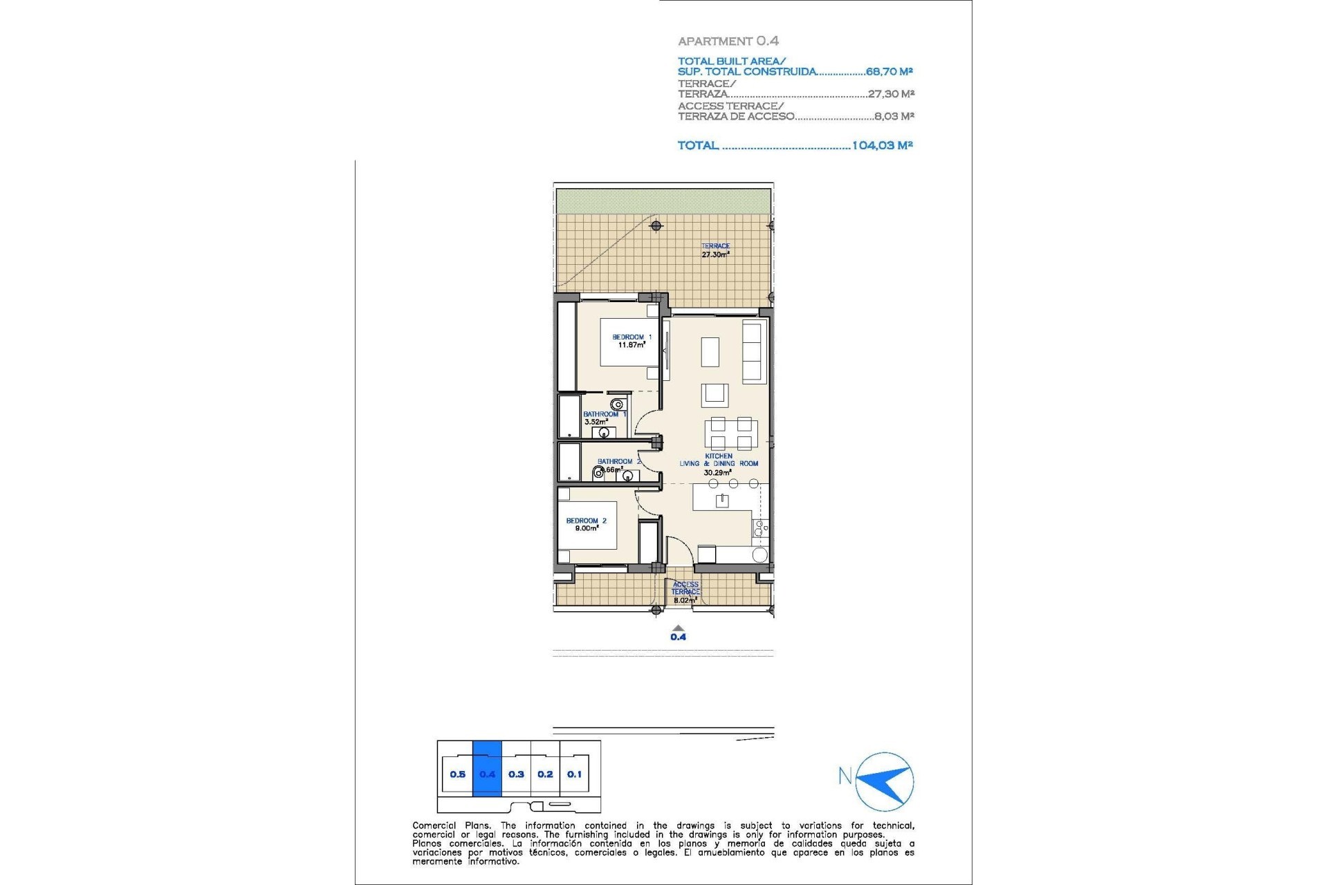 Obra nueva - Apartment - Los Alcazares - Serena Golf
