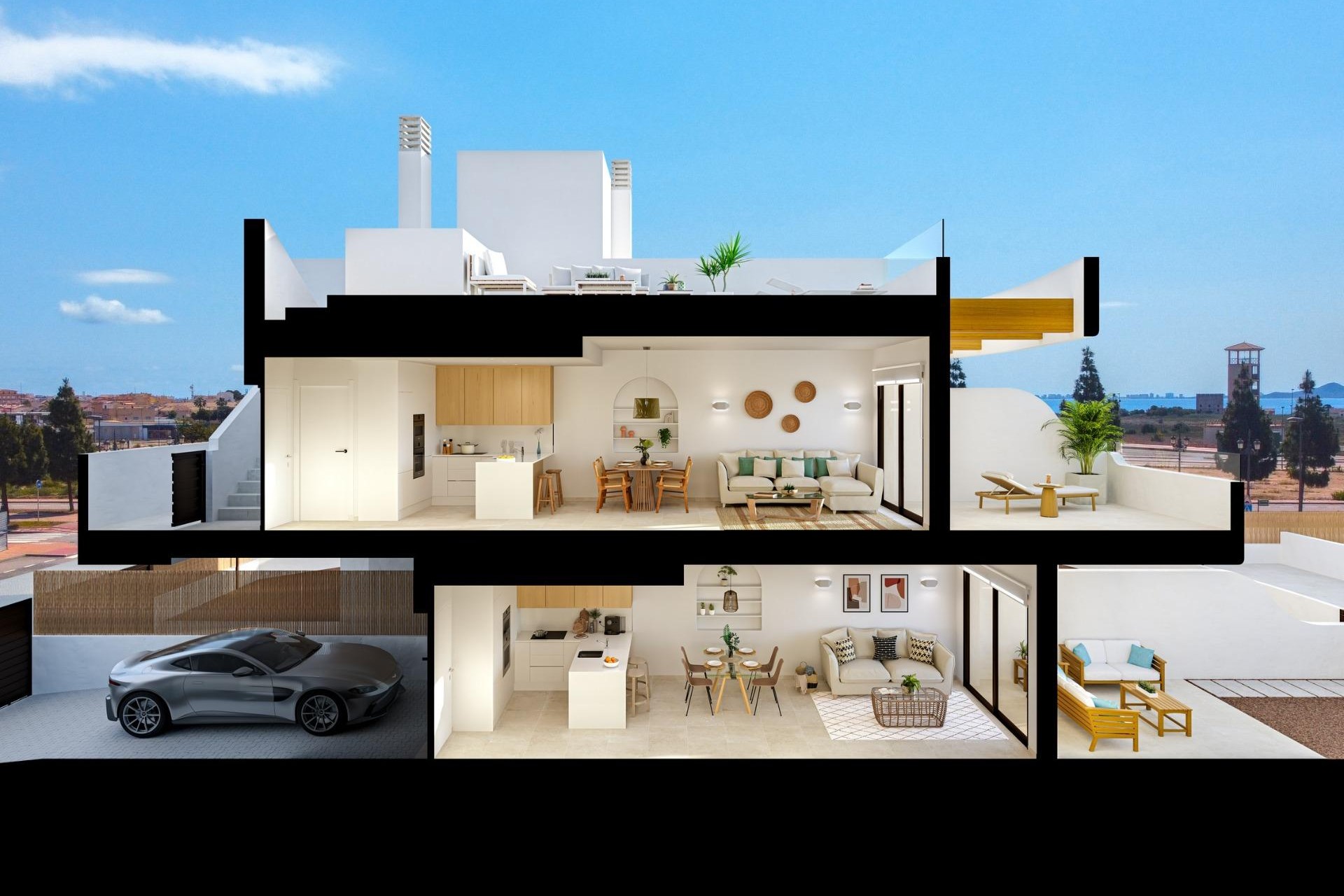 Obra nueva - Apartment - Los Alcazares - Serena Golf