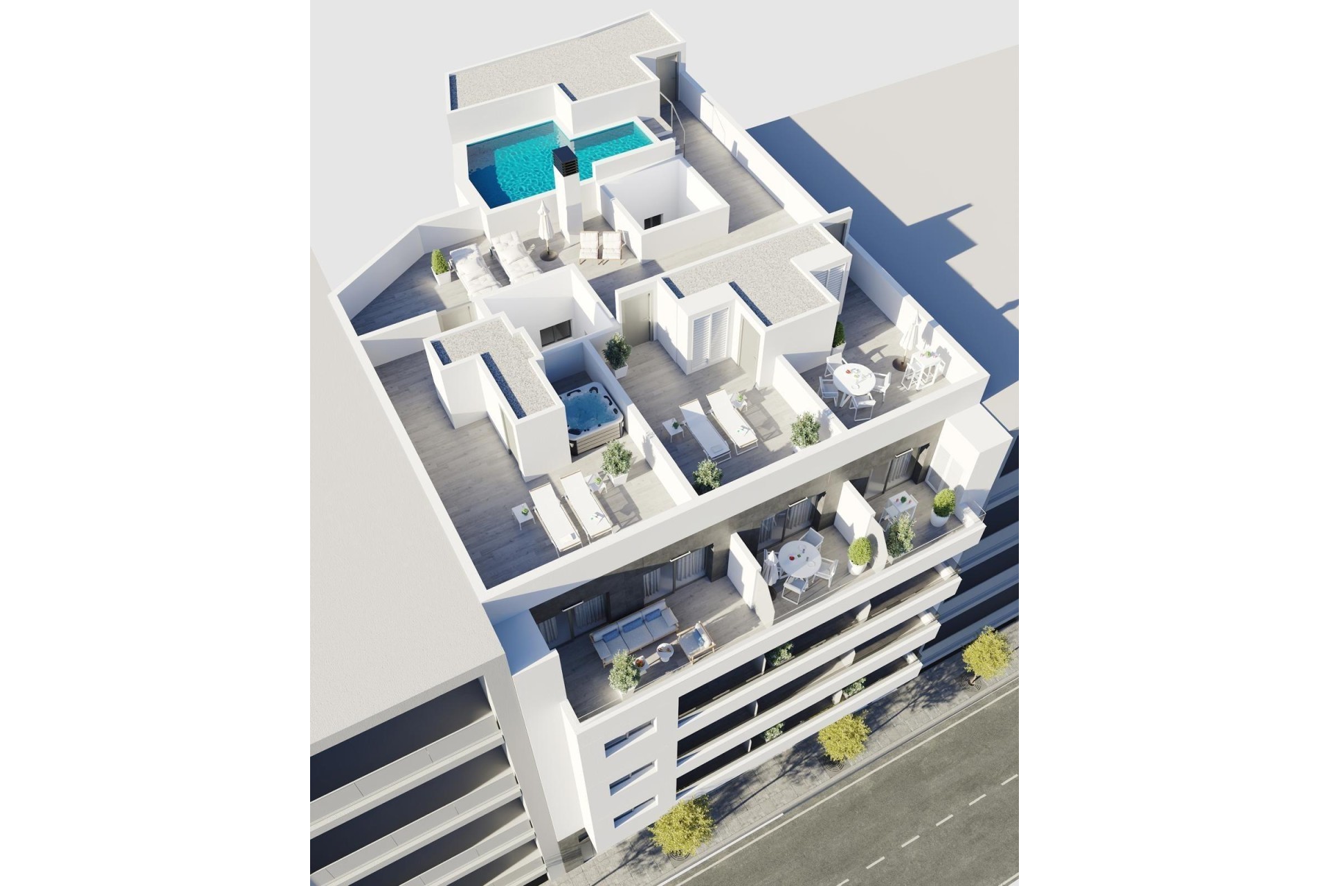 Obra nueva - Ático - Torrevieja - Centro