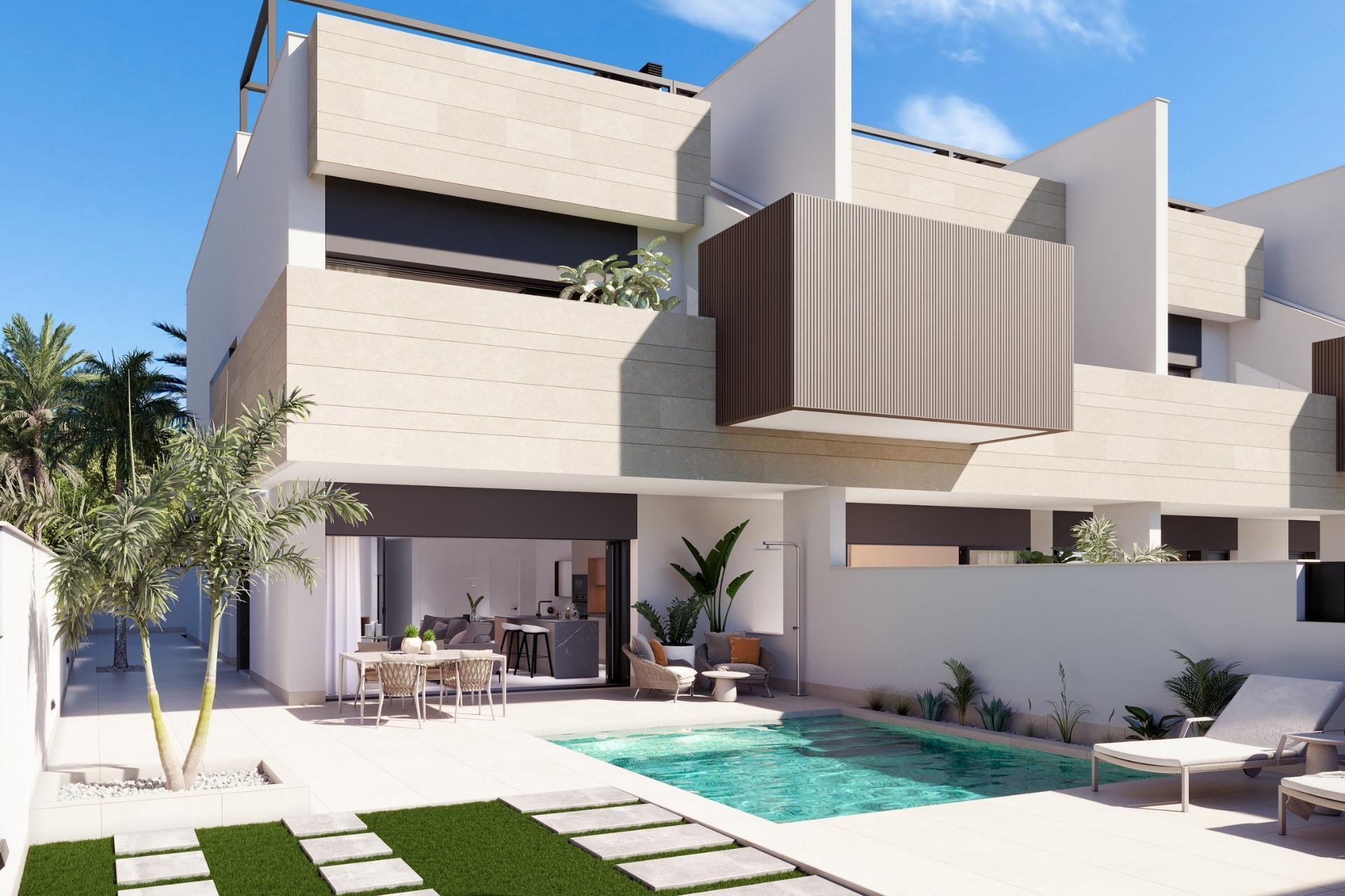 Obra nueva - Bungalow - Pilar de la Horadada - parques de Andromeda