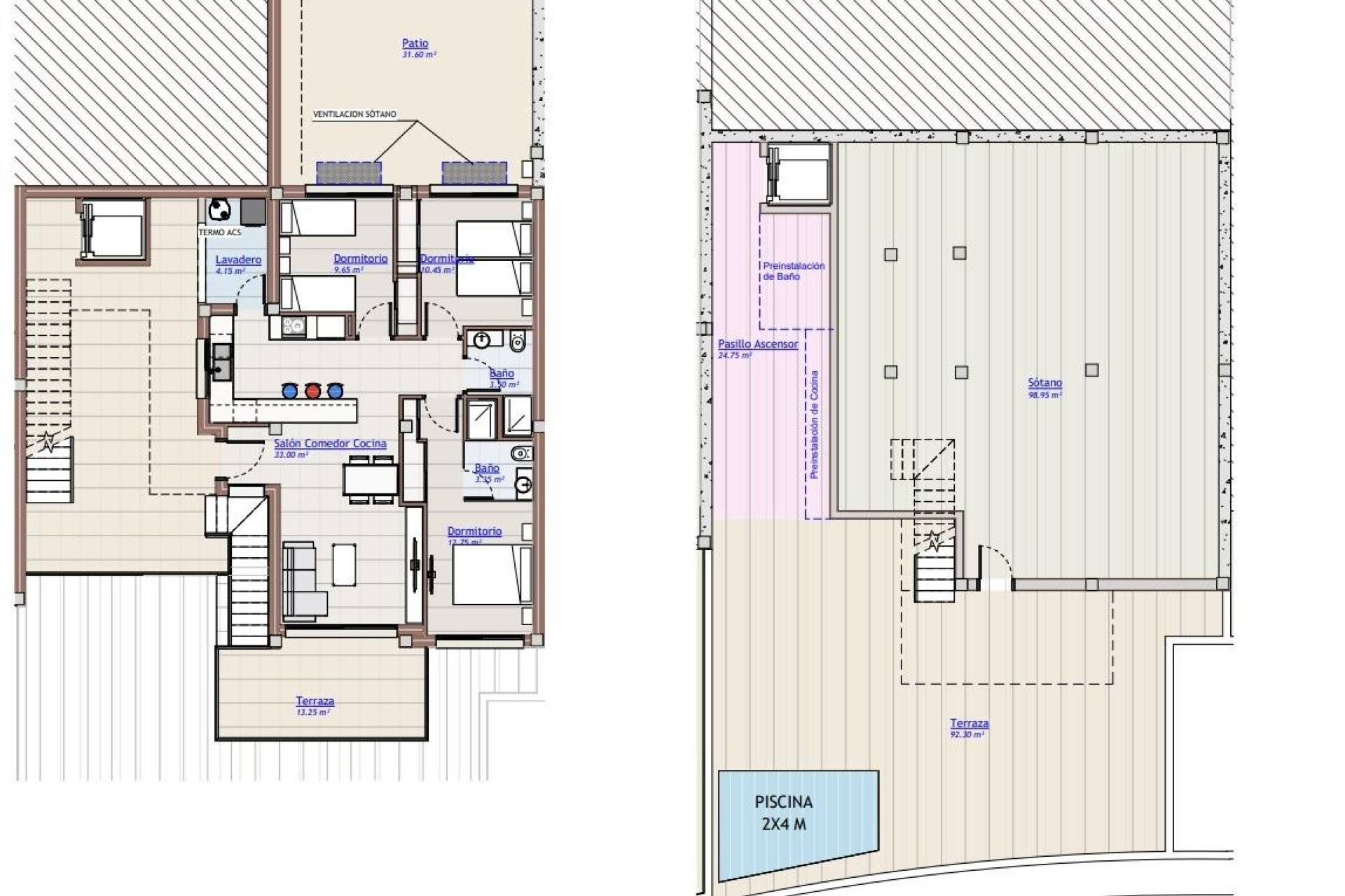 Obra nueva - Bungalow - San Miguel de Salinas - VistaBella Golf