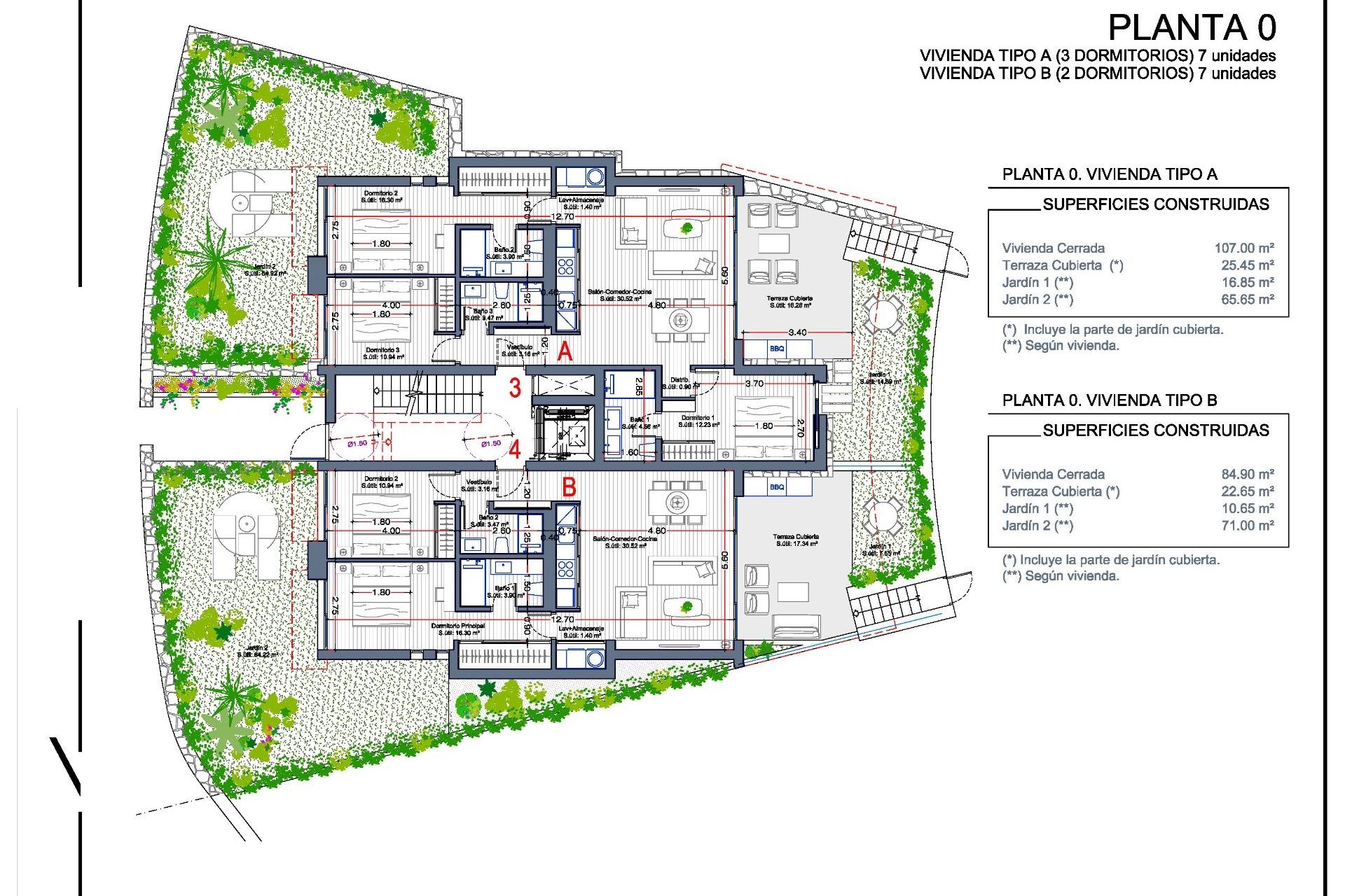 Obra nueva - Ground floor apartment - La Manga Club