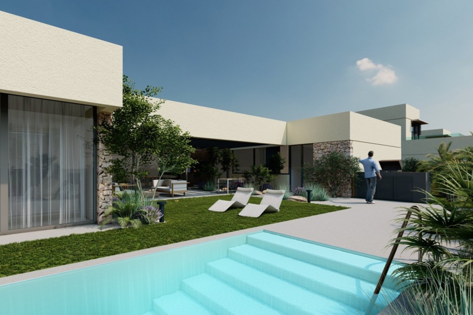 Obra nueva - Villa - Baños y Mendigo - Altaona Golf