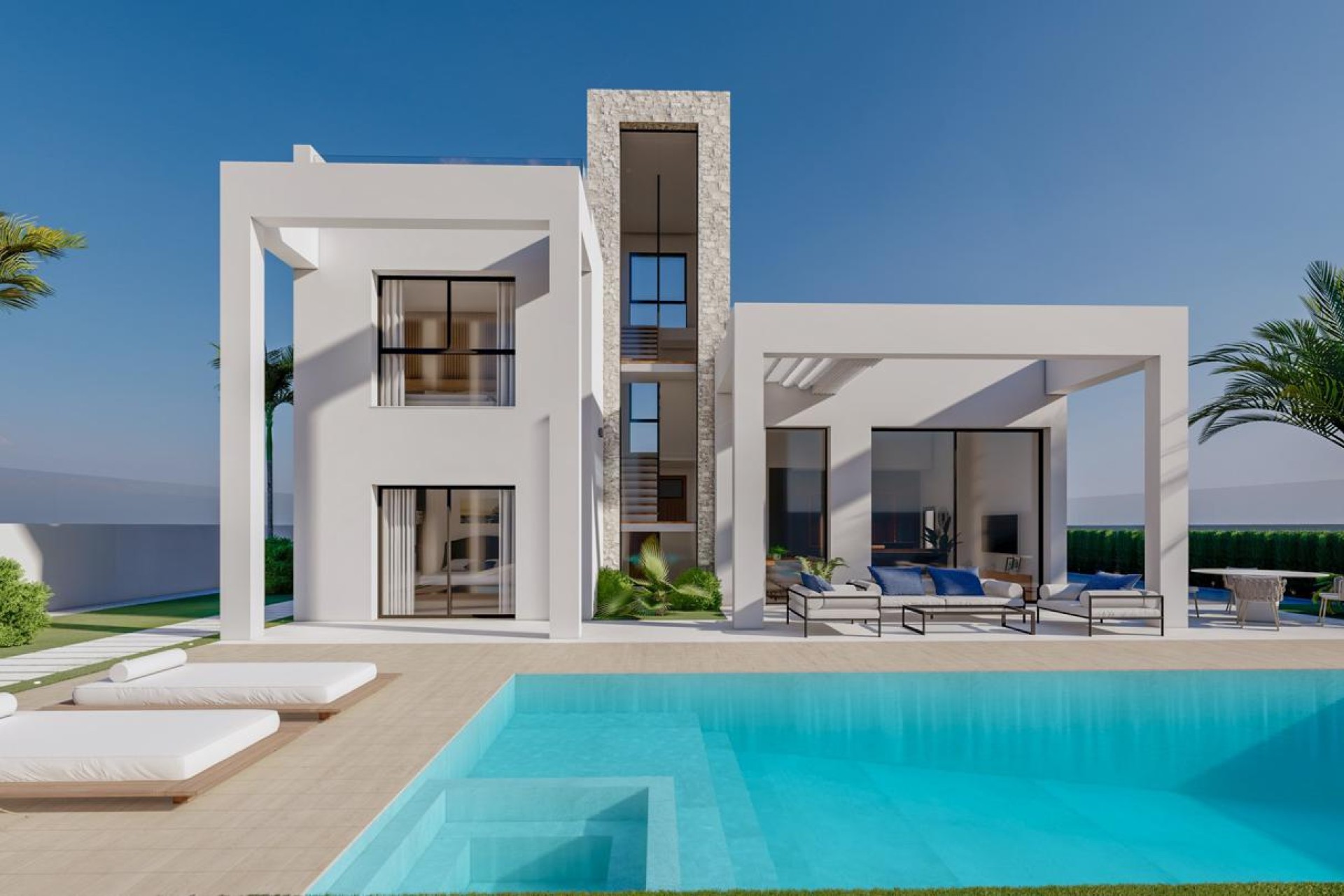Obra nueva - Villa - Finestrat - Campana Garden