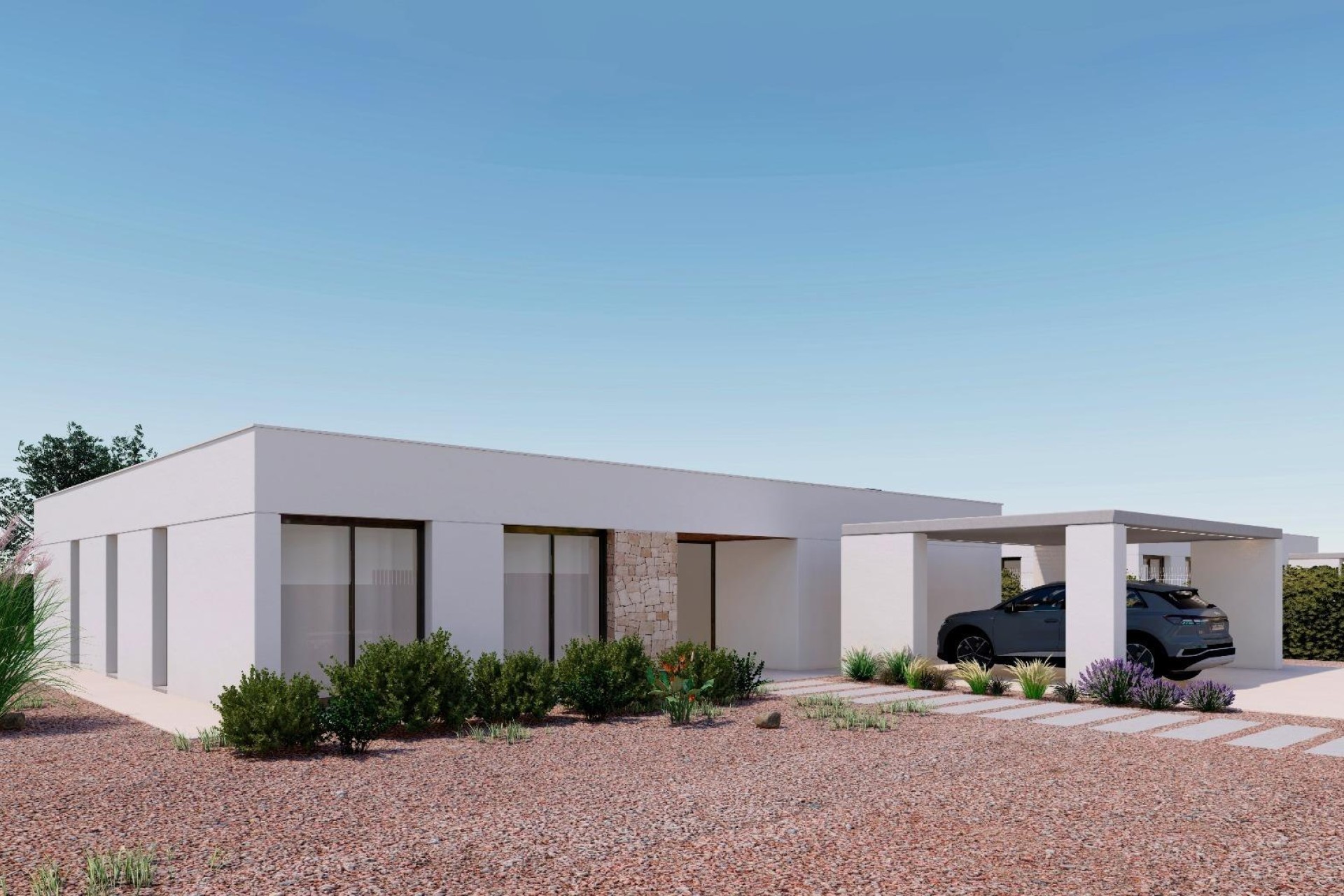Obra nueva - Villa - Fuente Álamo - Hacienda del Alamo