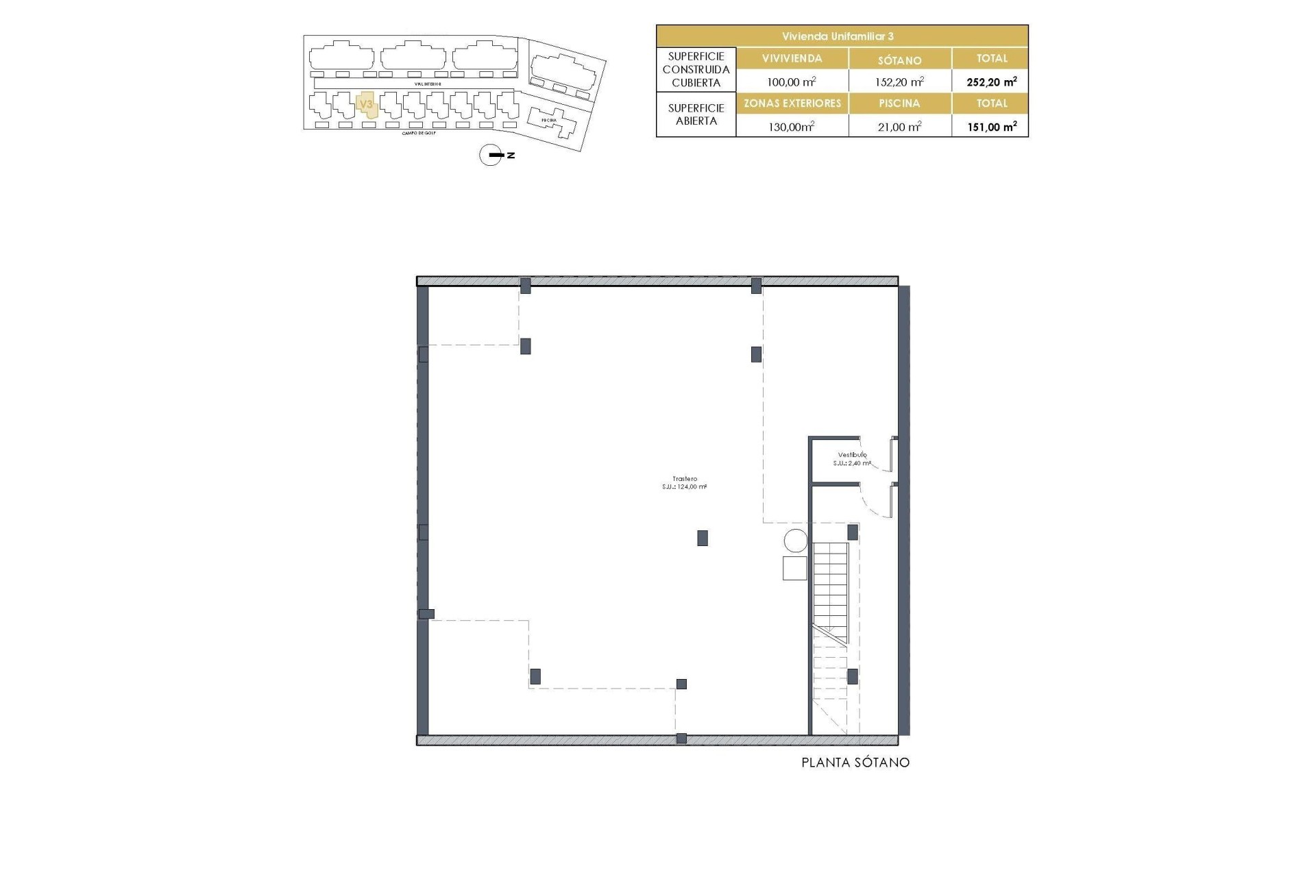 Obra nueva - Villa - Los Alcazares - Serena Golf