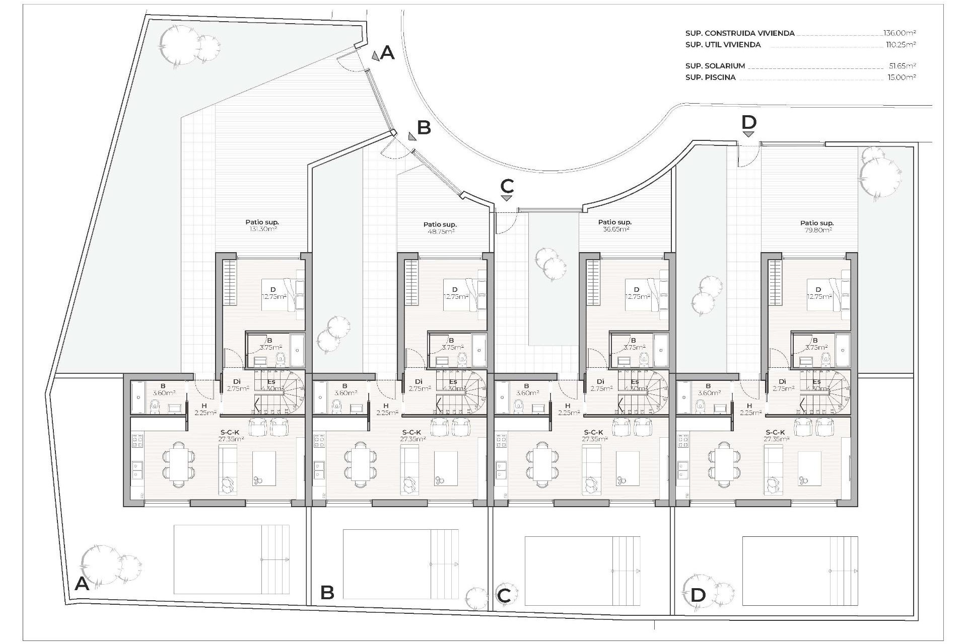 Obra nueva - Villa - Mazarron - Country Club