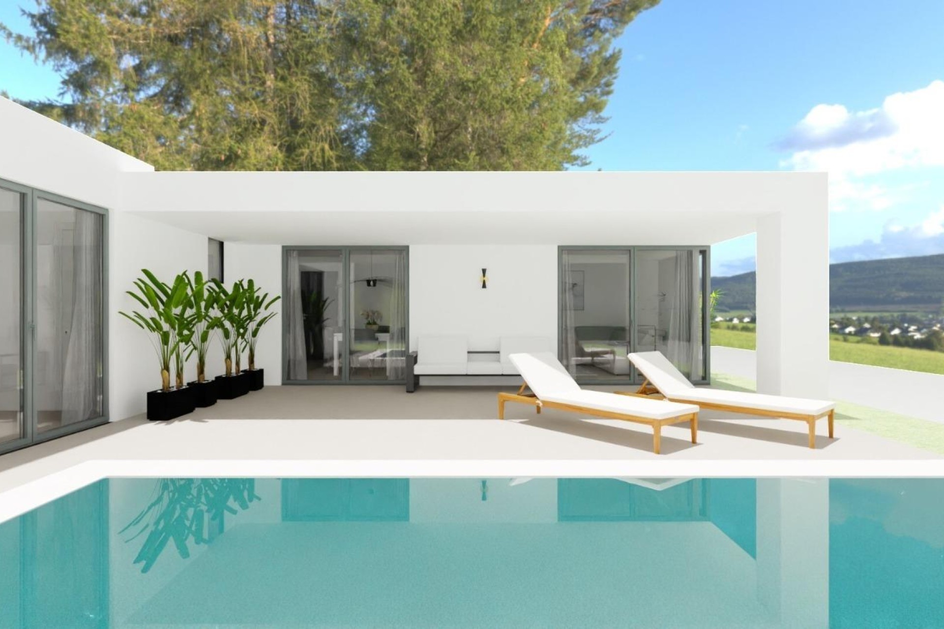 Obra nueva - Villa - Monforte del Cid - La Capitana