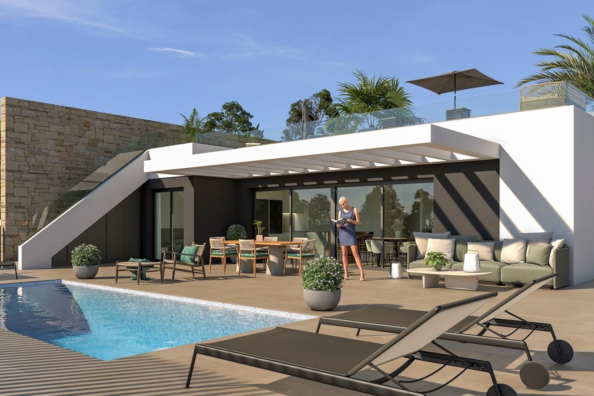 Obra nueva - Villa - Mutxamel - Cotoveta