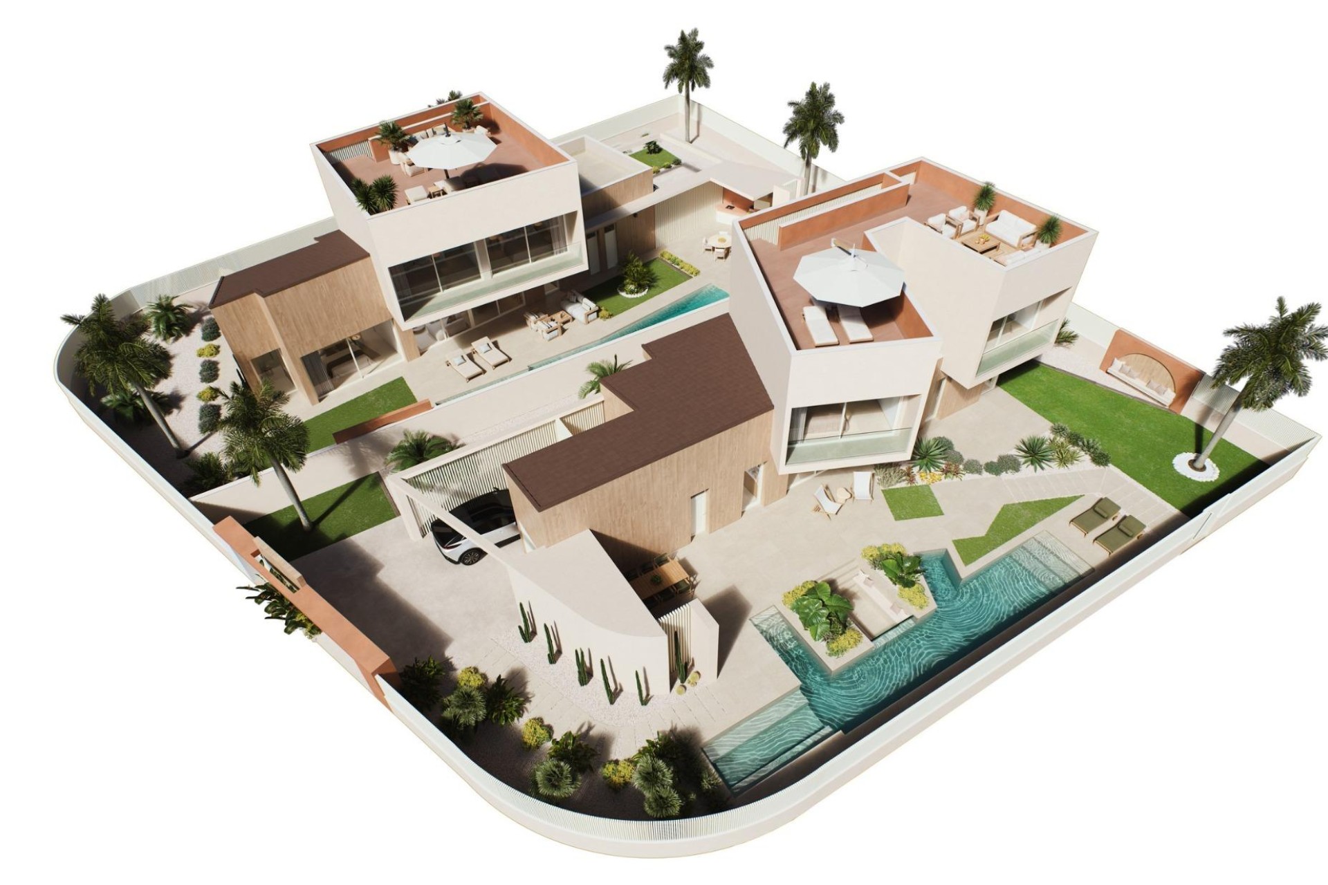 Obra nueva - Villa - Orihuela Costa - Dehesa de campoamor