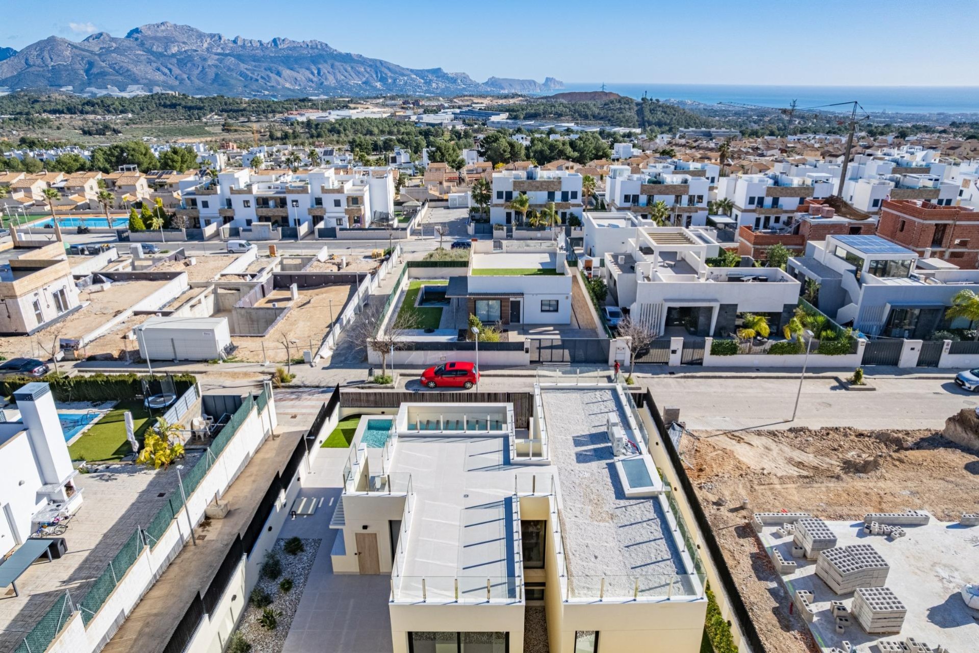 Obra nueva - Villa - Polop - La Alberca