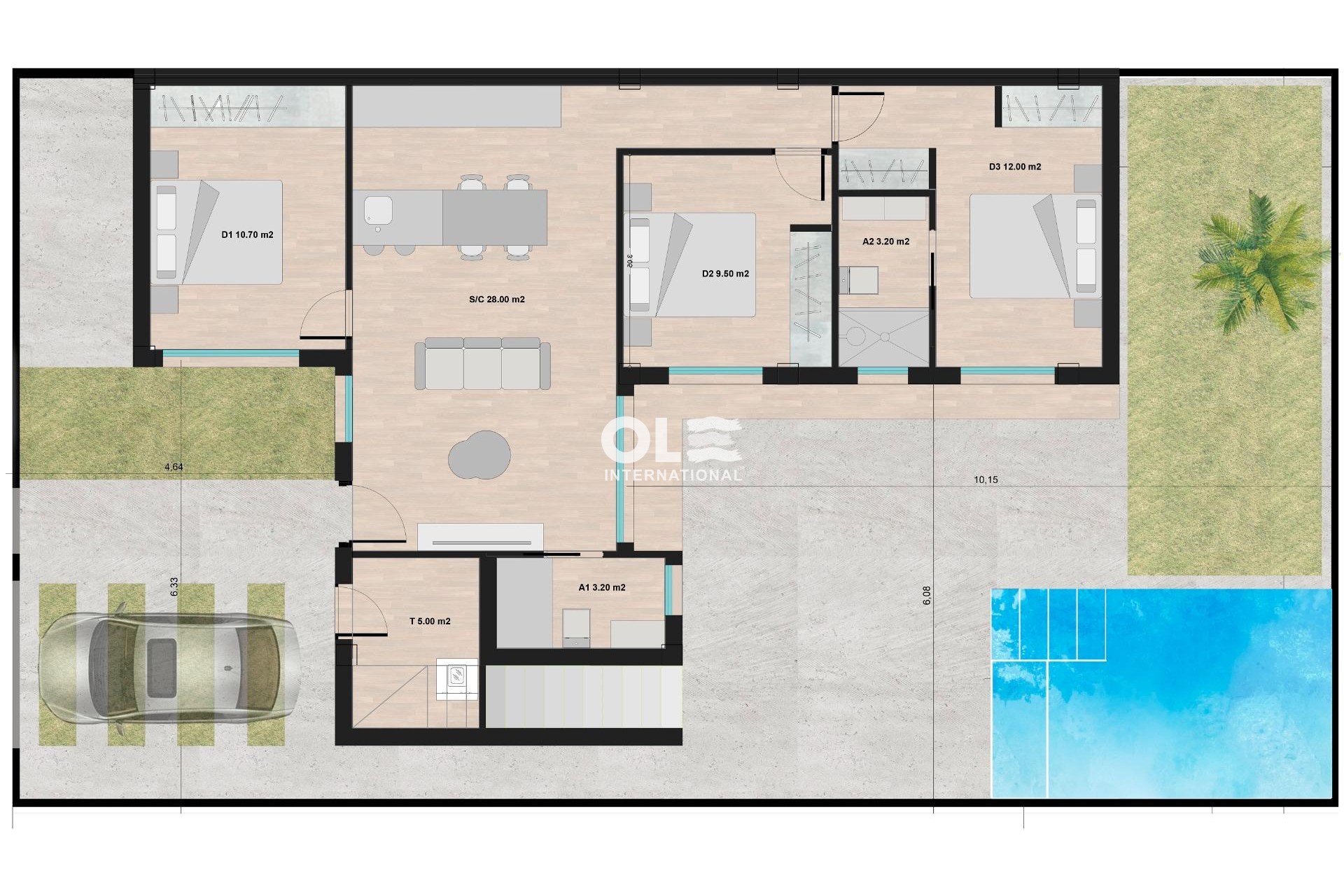 Obra nueva - Villa - Torre Pacheco - Roldán