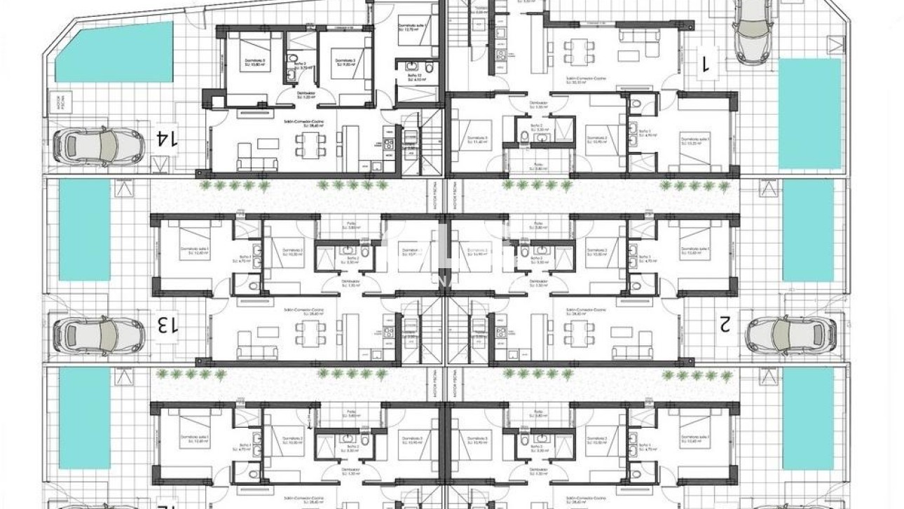 Новое здание - Villa - San Fulgencio - centro