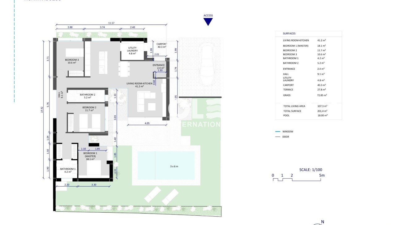 Новое здание - Villa - Baños y Mendigo - Altaona Golf