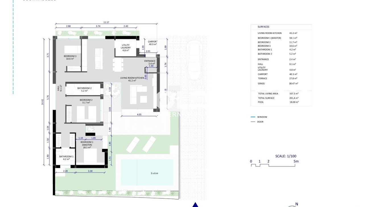 Новое здание - Villa - Baños y Mendigo - Altaona Golf