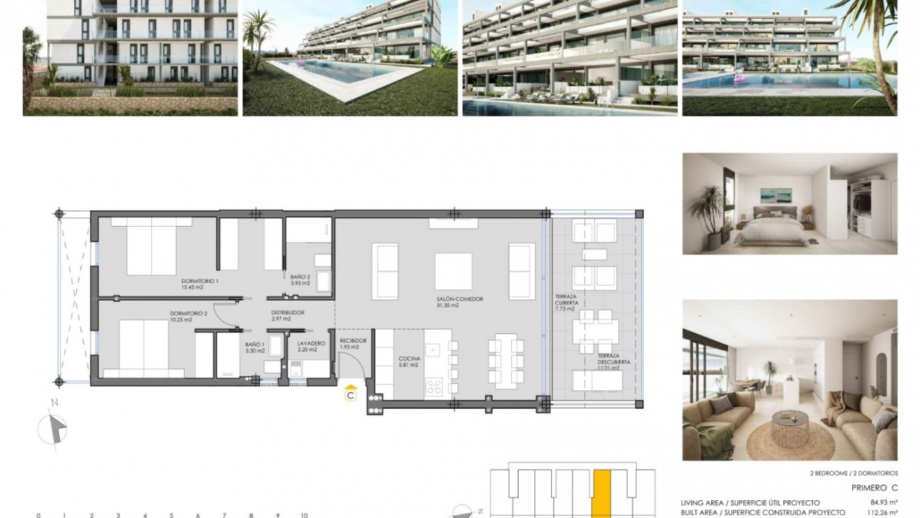 New Build - Apartment - Cartagena - Mar De Cristal
