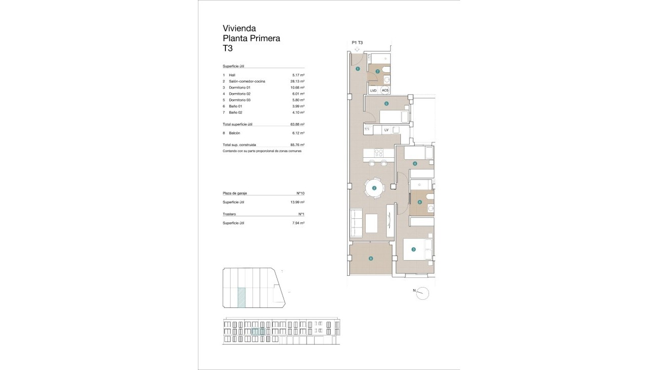 Nieuwbouw Woningen - Apartment - Jacarilla - pueblo