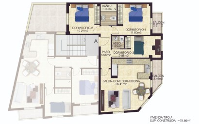 New Build - Apartment - Jacarilla - pueblo