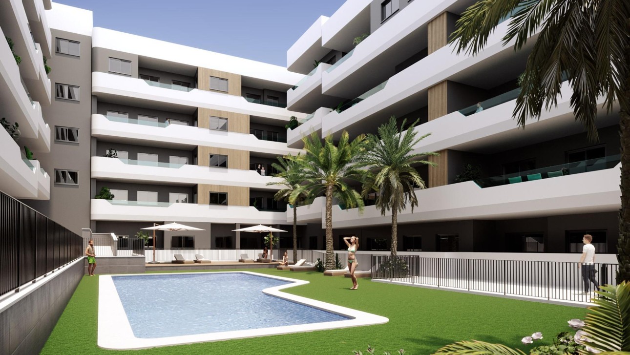 New Build - Apartment - Santa Pola - Estacion de autobuses