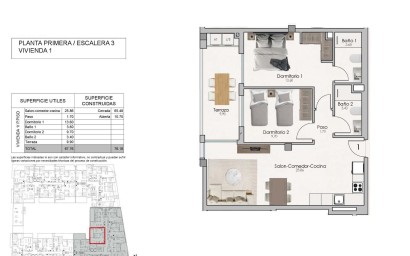 New Build - Apartment - Santa Pola - Estacion de autobuses