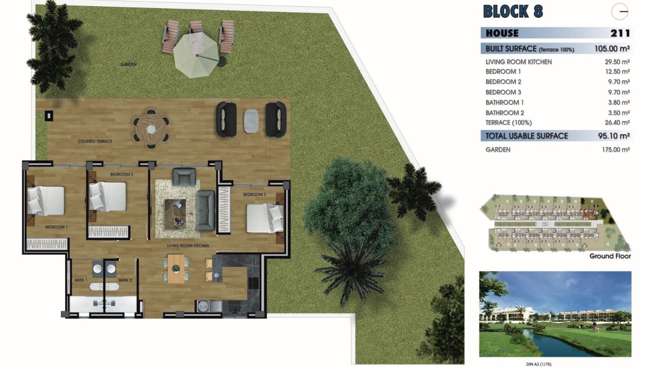 New Build - Apartment - Los Alcazares - La Serena Golf