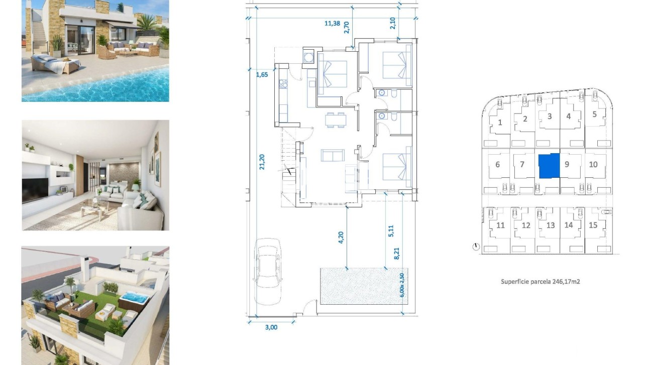 Новое здание - Villa - San Fulgencio - Oasis La Marina