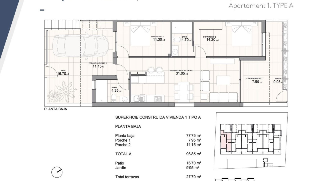 New Build - Bungalow - Pilar de la Horadada - pueblo