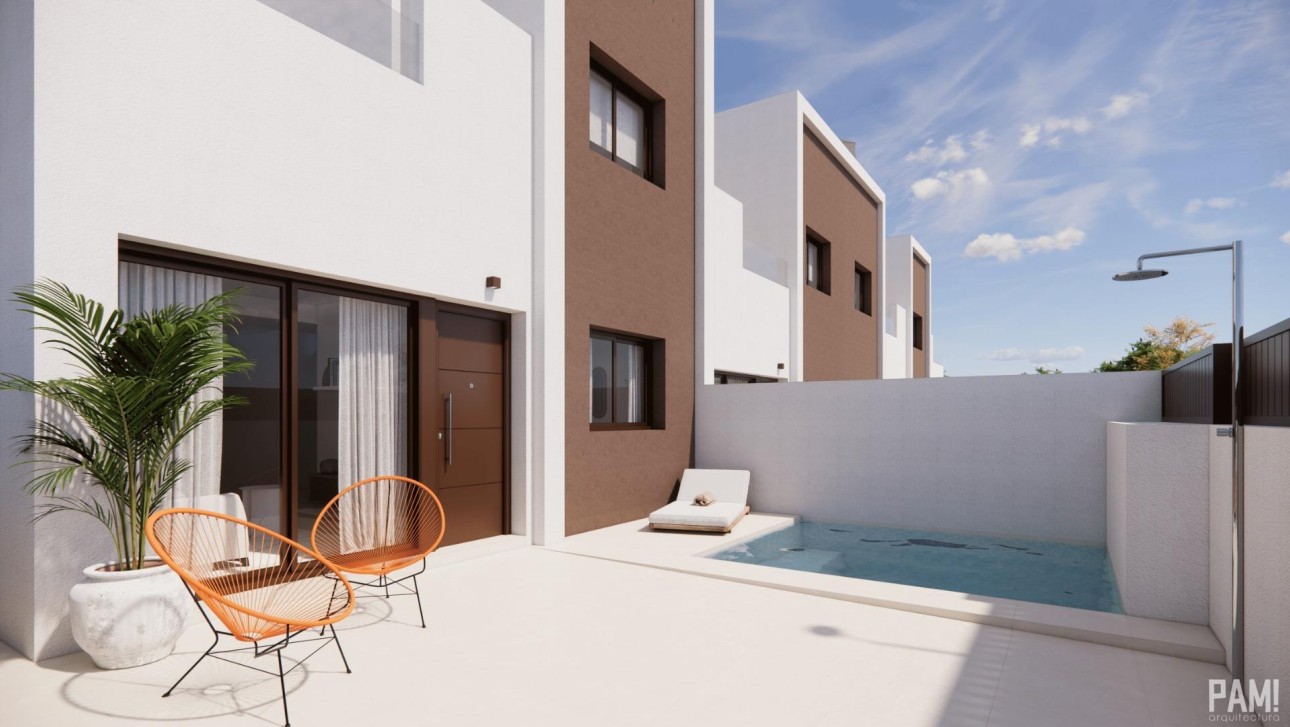 Nieuwbouw Woningen - Herenhuis - Pilar de la Horadada - Barrio los Segundas