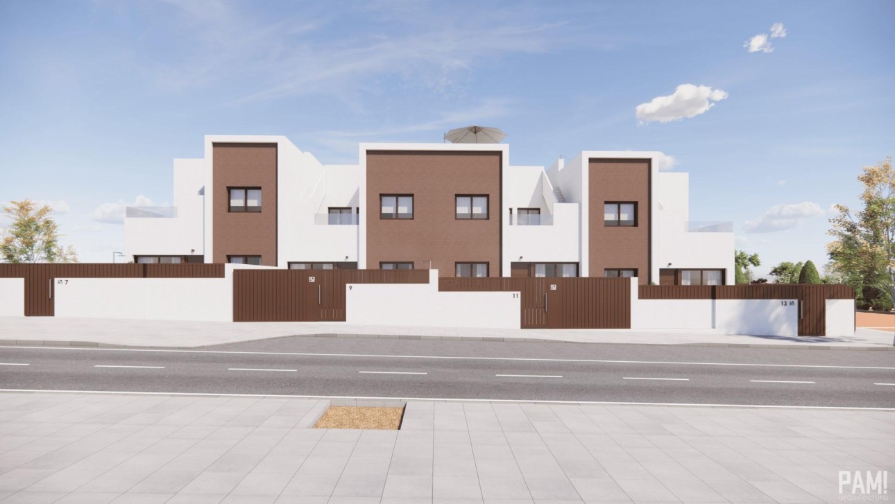 Nieuwbouw Woningen - Herenhuis - Pilar de la Horadada - Barrio los Segundas