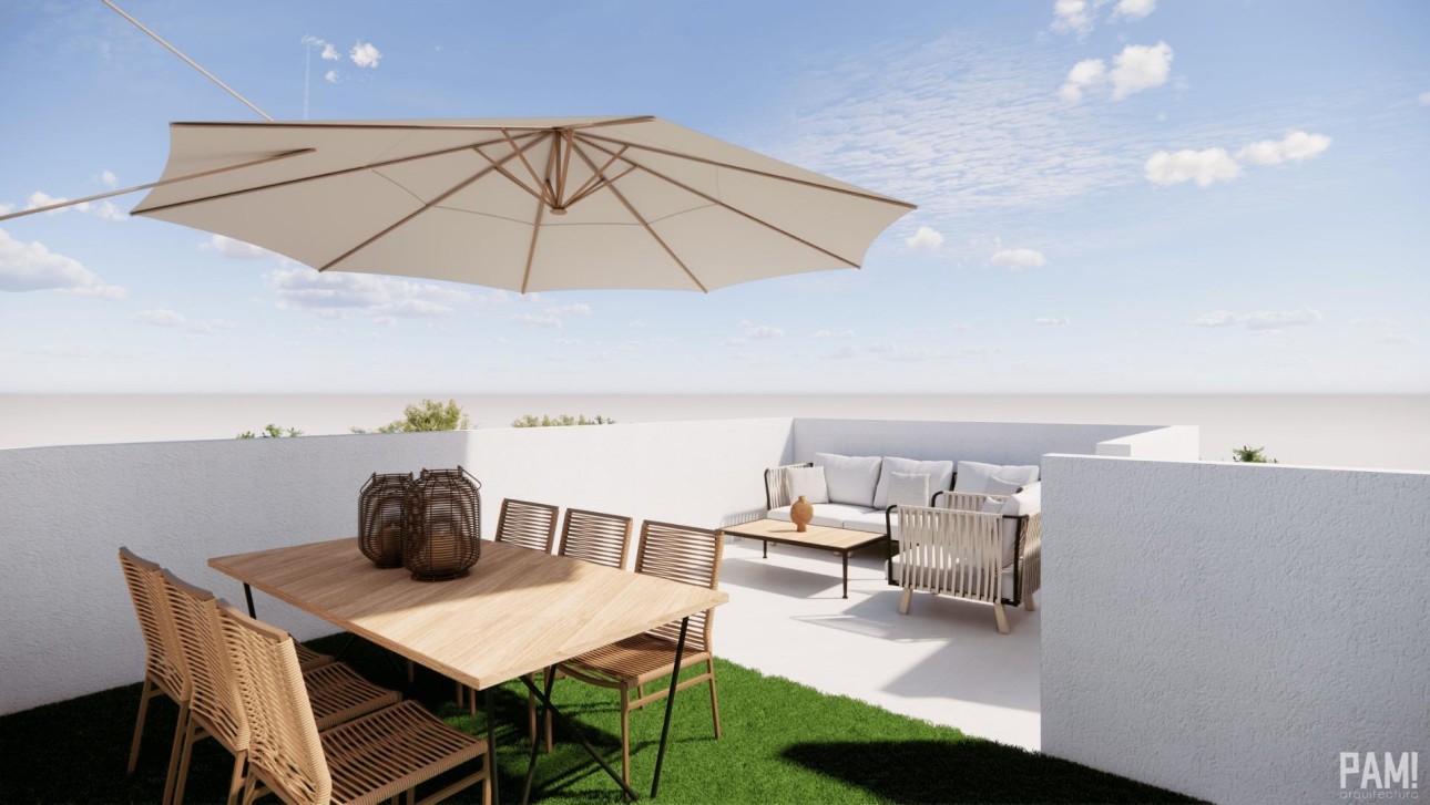 Nieuwbouw Woningen - Herenhuis - Pilar de la Horadada - Barrio los Segundas