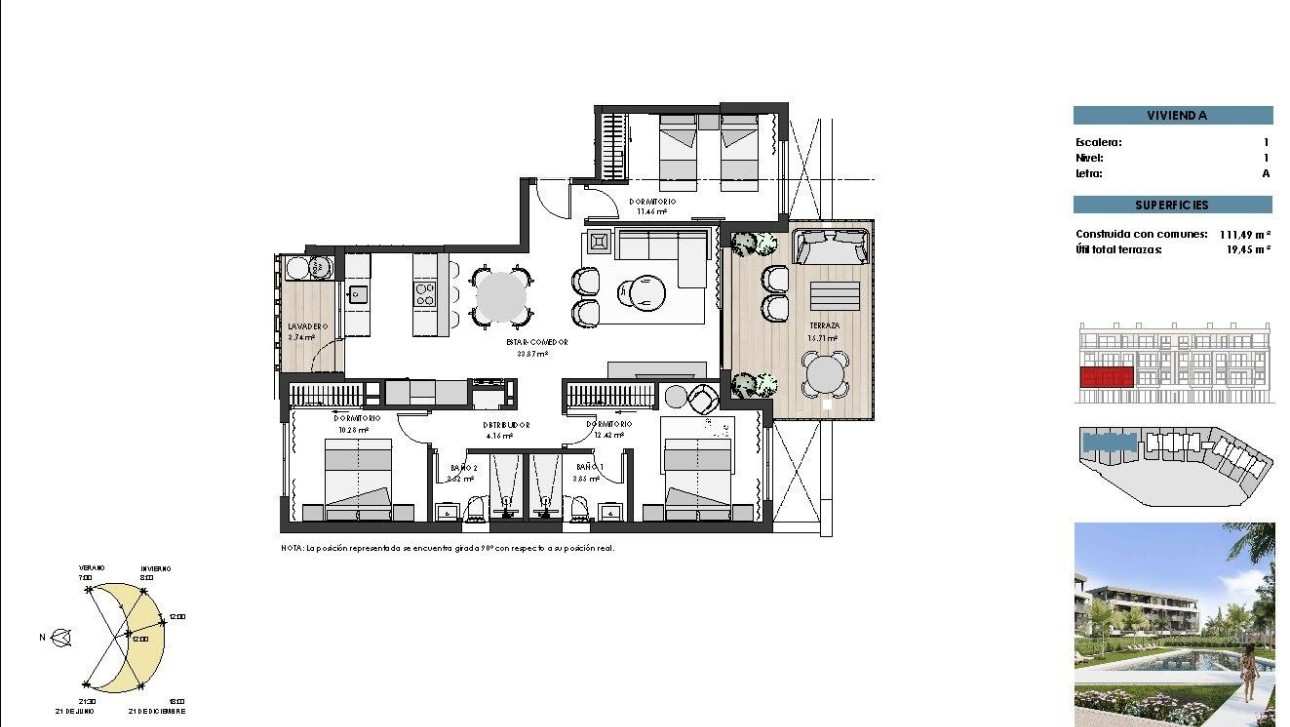 Nieuwbouw Woningen - Apartment - Torre Pacheco - Santa Rosalia Lake and Life Resort