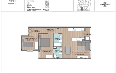 New Build - Apartment - Algorfa - Pueblo