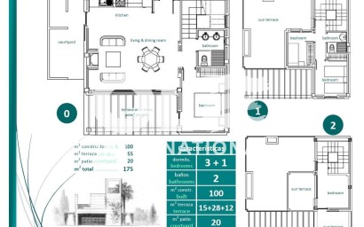 Новое здание - Villa - Sucina - Peraleja Golf