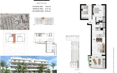 Новое здание - Пентхаус - Orihuela Costa - Lomas de Cabo Roig