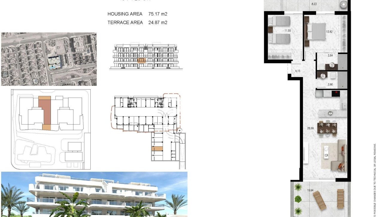 Новое здание - Apartment - Orihuela Costa - Lomas de Cabo Roig