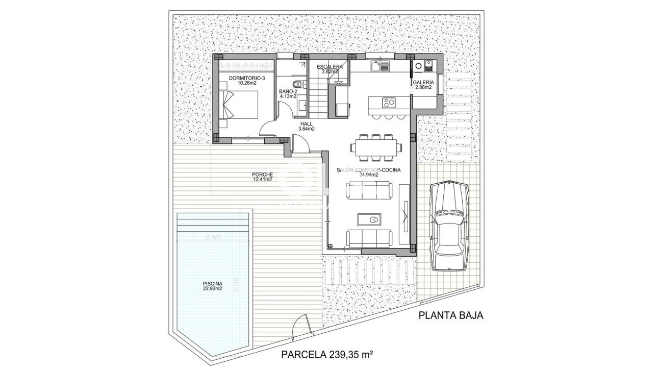 Новое здание - Villa - Benijofar - Polideportivo