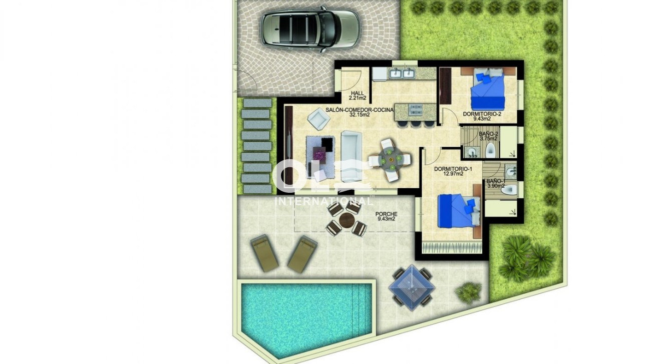 Новое здание - Villa - Benijofar - Polideportivo