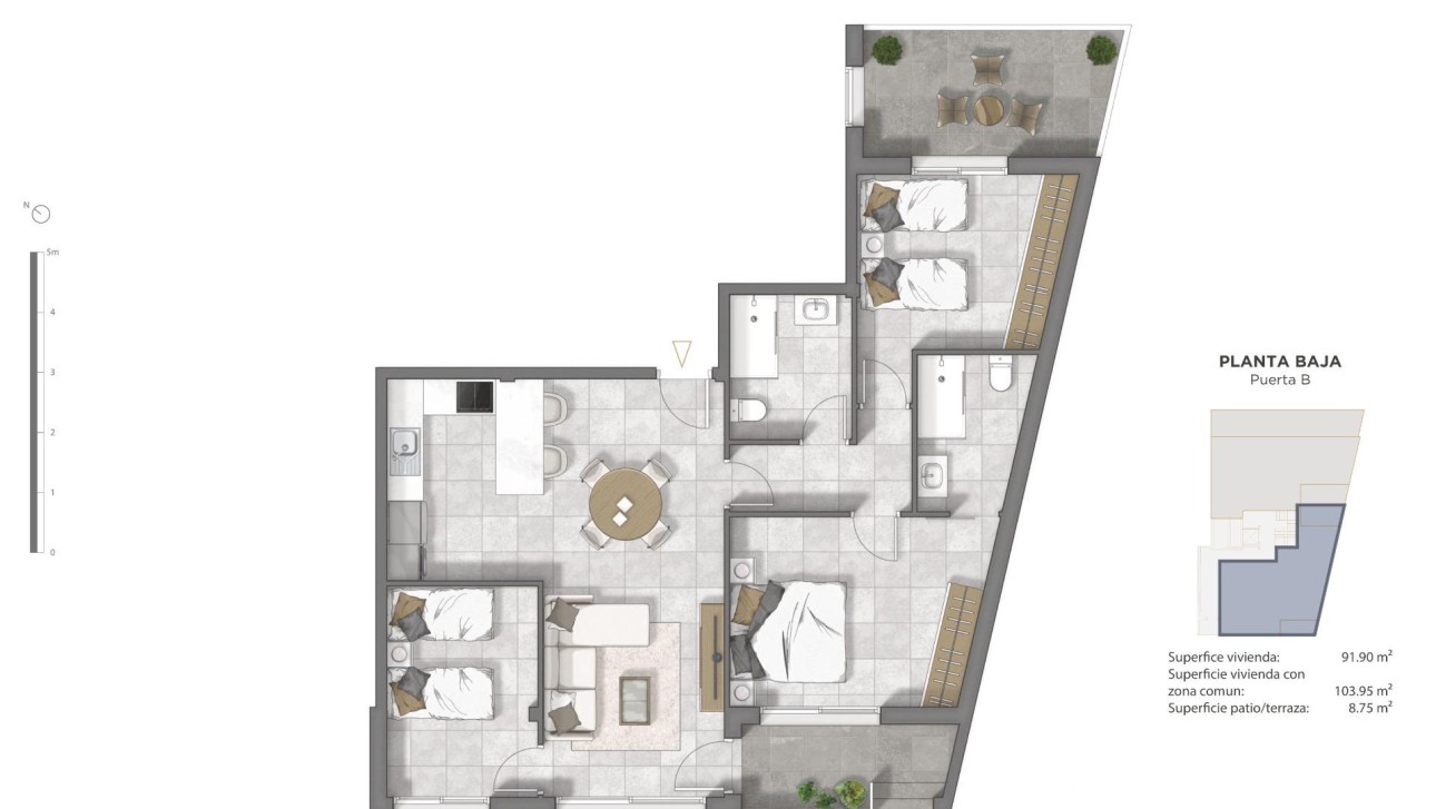 New Build - Apartment - Guardamar del Segura - Pueblo