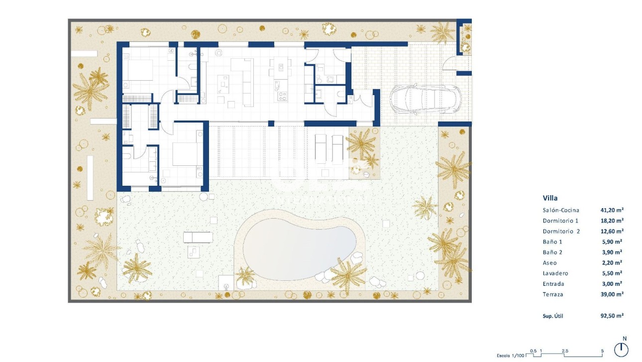 Новое здание - Villa - Baños y Mendigo - Altaona Golf