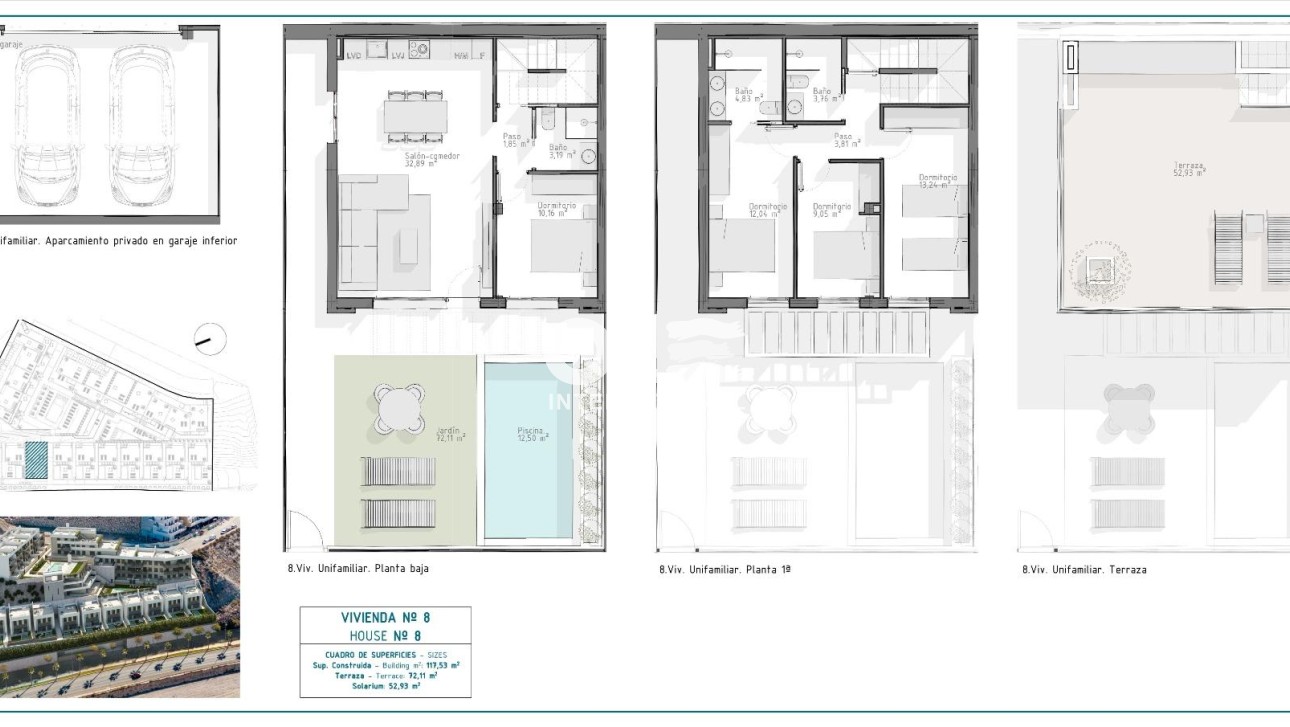 Новое здание - Villa - Aguilas - Playa del Hornillo