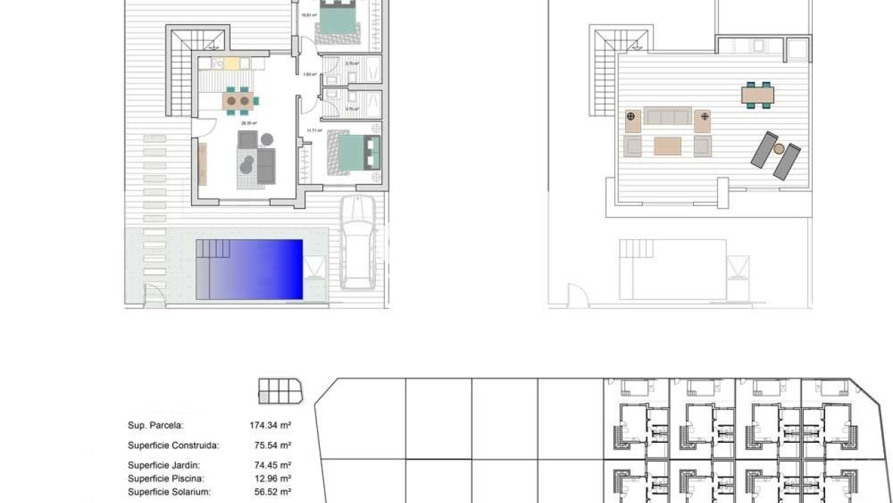 Новое здание - Villa - Torre Pacheco - Roldán