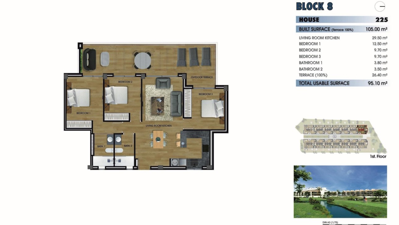 New Build - Apartment - Los Alcazares - La Serena Golf
