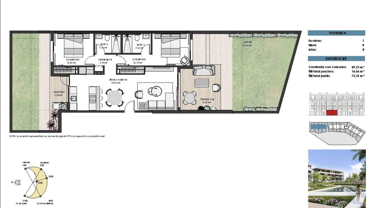 Nieuwbouw Woningen - Apartment - Torre Pacheco - Santa Rosalia Lake and Life Resort