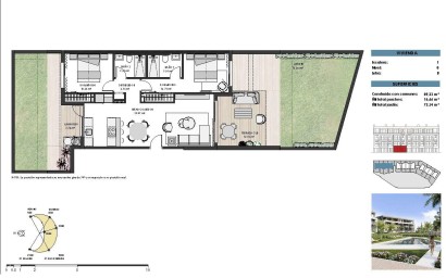 Nieuwbouw Woningen - Apartment - Torre Pacheco - Santa Rosalia Lake and Life Resort