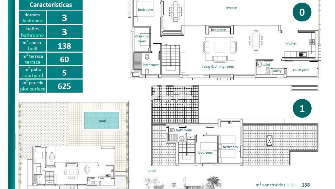 Новое здание - Villa - Sucina - Peraleja Golf