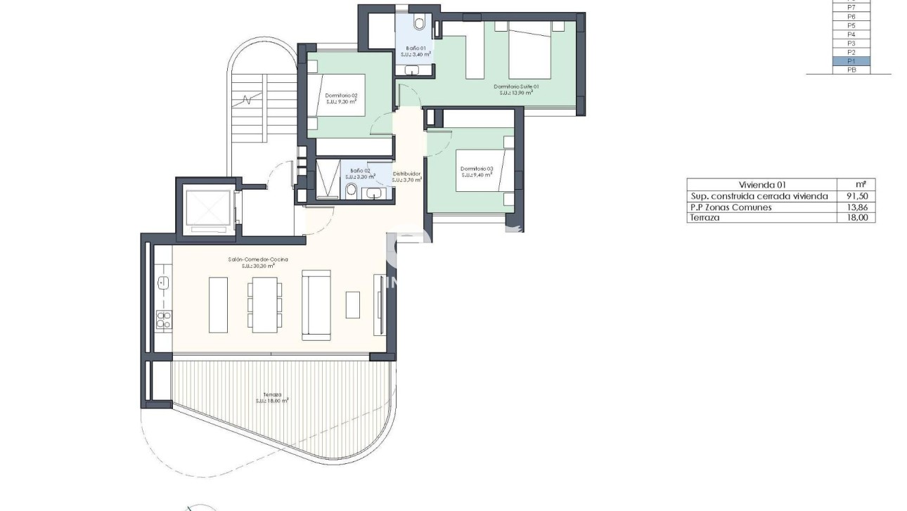 Новое здание - Apartment - Guardamar del Segura - Avenida del Puerto