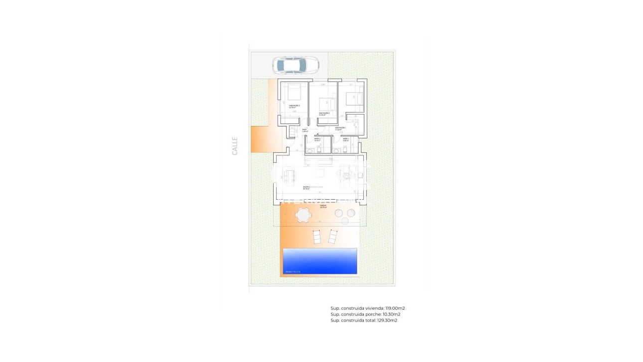 Новое здание - Villa - Monforte del Cid - La Capitana